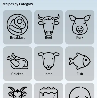 Recipes app
